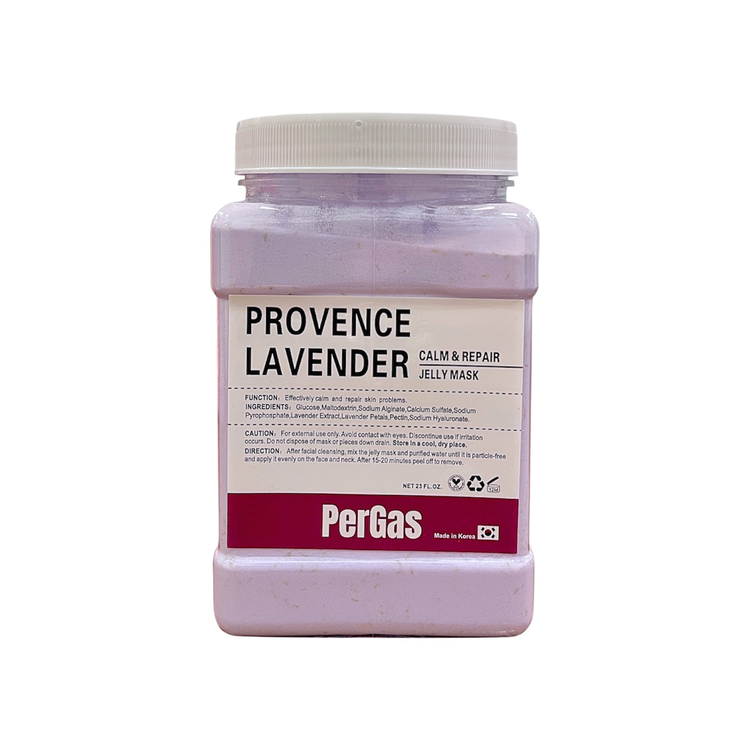 ماسک هیدروژلی ترمیم کننده لوندر پرگاس 700g