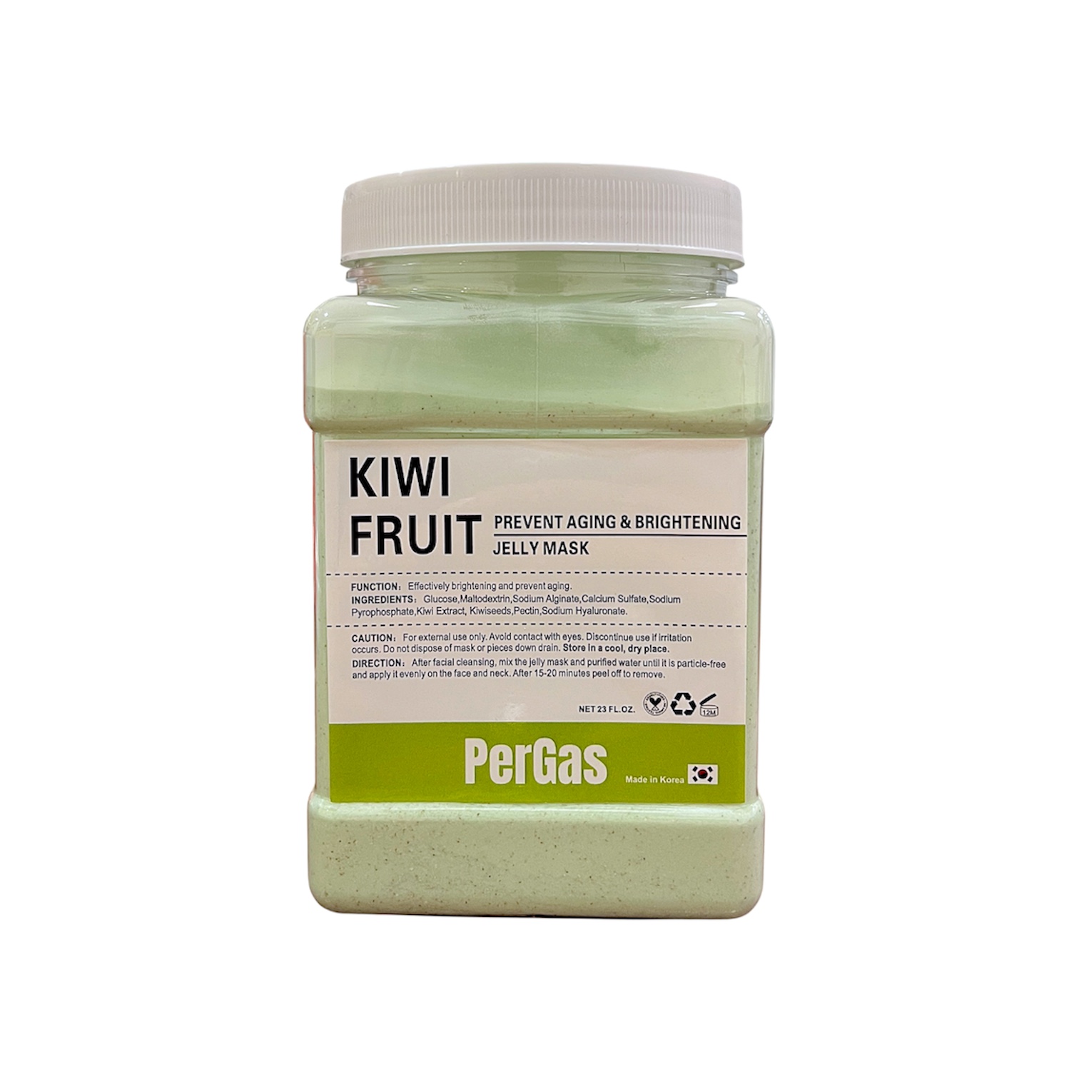 ماسک هیدروژلی روشن کننده کیوی پرگاس 700g